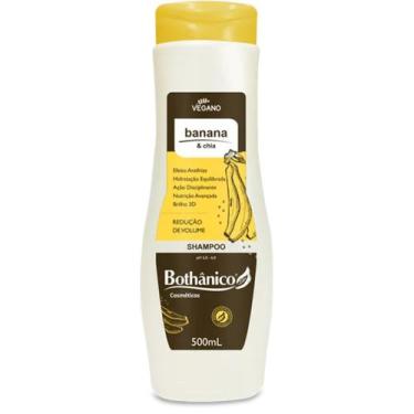 Imagem de Shampoo Banana & Chia Bothânico Redução De Volume 500ml