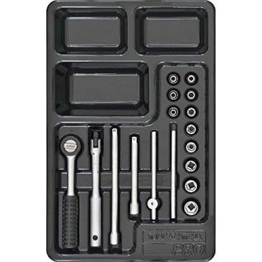 Imagem de Módulo Com Soquetes 1/4'' 17 Peças Tramontina 44980016