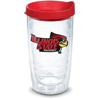Imagem de Tervis Feito nos EUA parede dupla Illinois State Redbirds copo isolado mantém as bebidas frias e quentes, 680 g, emblema