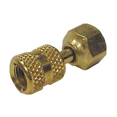 Imagem de Robinair Acoplador rápido 40553 com depressor (1/8" FPT x 1/4" FFL)