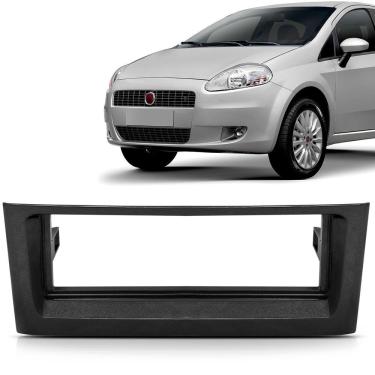 Imagem de Moldura DVD 1 Din Punto 2007 2008 2009 2010 2011 2012 Prata