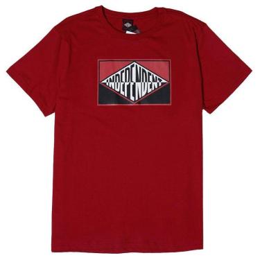 Imagem de Camiseta Independent Split Summit Front Bordo-Unissex