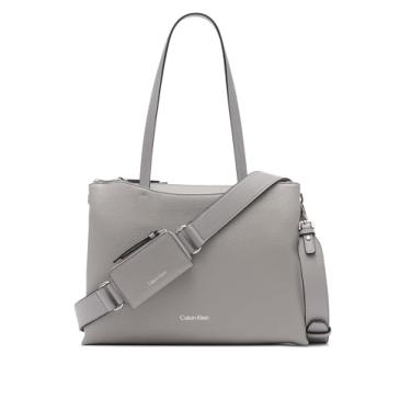 Imagem de Calvin Klein Bolsa organizacional 2 em 1 cromada, Pedra, One Size