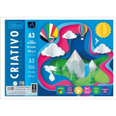 Imagem de Tilibra - Caderno Colado Criativo A3 Académie 32 Folhas - 1 un