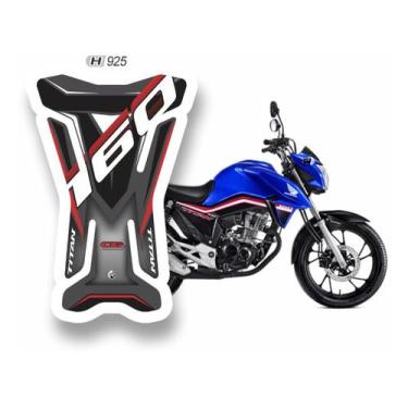 Imagem de Adesivo Resinado Cg160 Titan Protetor De Tanque H925 - Resitank