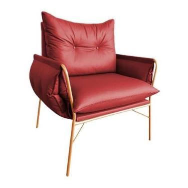 Imagem de Poltrona Cadeira - Sala de Jantar - Sala de Recepção - Corano - Estopa