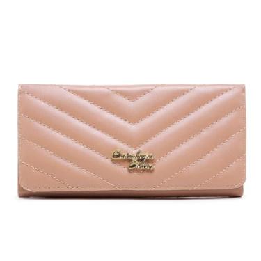 Imagem de Carteira Feminina Lançamento Porta Cartões Bordada Top - Carolina Silv