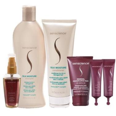 Imagem de Senscience Silk Moisture Duo Home Care Renewal Mask 150ml CPR Tratamen