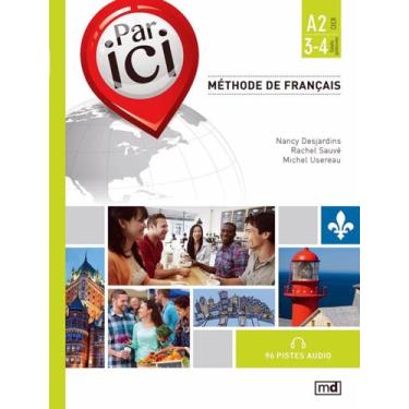 Imagem de Par Ici A2 34 Methode De Francais 96 Pistes Audio - MARCEL DIDIER