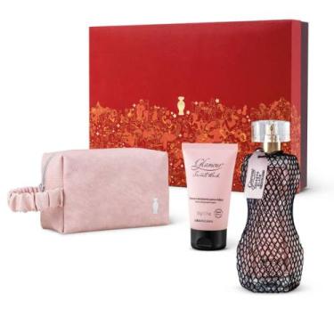 Imagem de Kit Presente Natal Glamour Secrets Black (3 itens) - O boticário