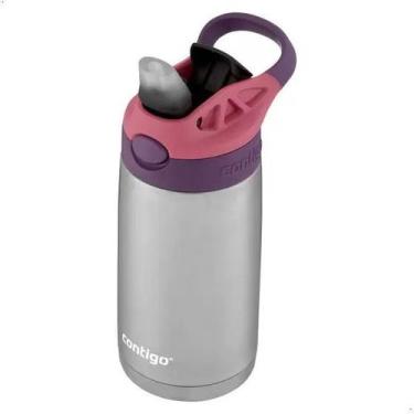 Imagem de Garrafa Squeeze Térmico Autospout Kids 384ml Rosa Contigo