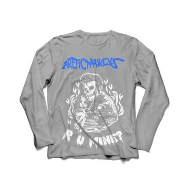 Imagem de Camiseta Manga Longa Feminina Arctic Monkeys AM Indie - Ultrav Store, 