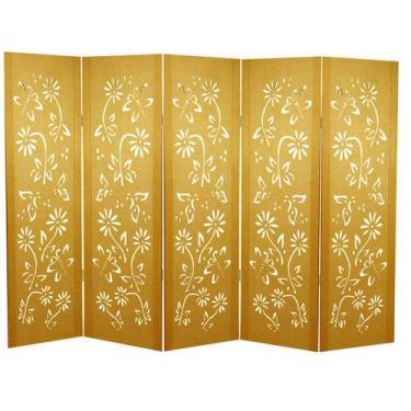 Imagem de Biombo Margarida 5 Folhas sem Pezinhos - ComercialMasul