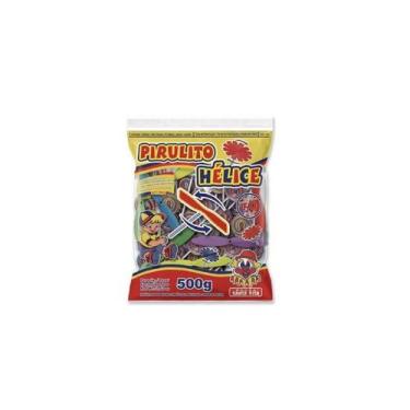 Imagem de Pirulito Psicodélico Hélice - Pacote 500G - DOCES SANTA RITA 