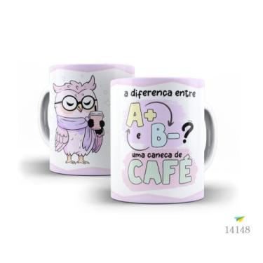Imagem de Caneca dia dos professores corujinha 09 - LiveSub