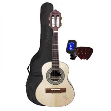 Imagem de Kit Cavaco / Cavaquinho Acústico Giannini Bird Eye CS1 BD EYE NS Capa 
