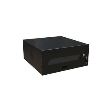 Imagem de Mini Rack Organizador 15 Acrílica Onix Para Dvr - Ônix, Preto