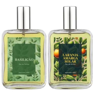 Imagem de Kit Perfume Masc. Basilicão E Laranja Amarga Solar 100Ml - Essência Do