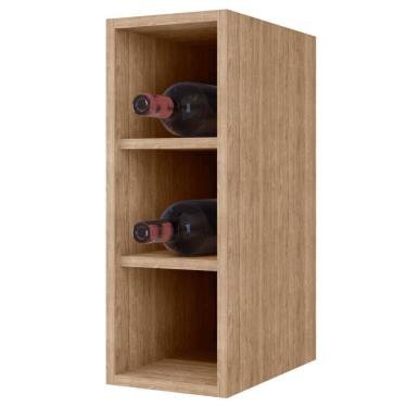 Imagem de Nicho Aéreo Adega Vertical 20cm Riad Castanho - Lumil