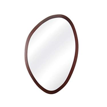 Imagem de Espelho Decorativo Orgânico Tabaco 35x50 cm