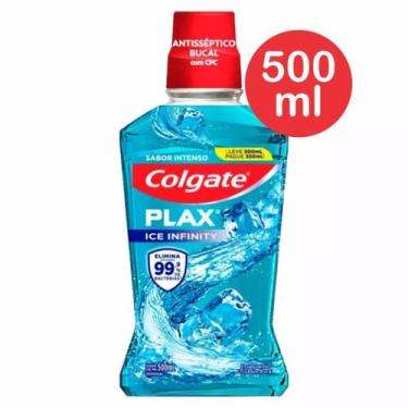 Imagem de Enxaguante Bucal Colgate Plax Ice Infinity 500ml