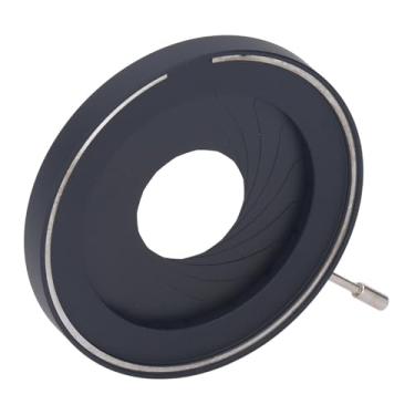 Imagem de Diafragma De Lente, Diafragma De Abertura De íris Ajustável Diafragma De íris De Microscópio De 2-50 Mm Diafragma De Lente Ajustável Diafragma óptico Para Instrumentos ópticos De Câmera