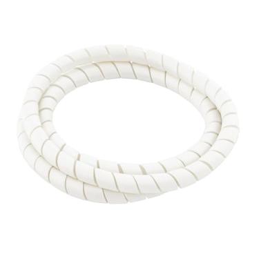 Imagem de Kit 10 Organizadores De Cabos E Fios Branco 1M X 10mm (cada) Revenda Lojista