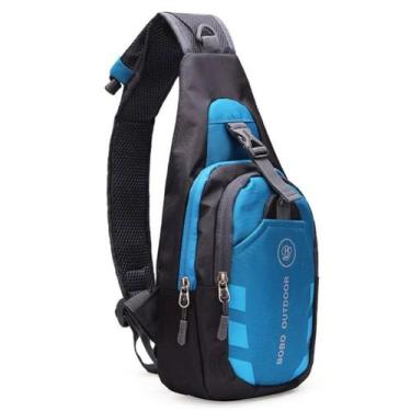 Imagem de Mini Mochila Bolsa Pequena Transversal Masculina Pochete  de Peito de 
