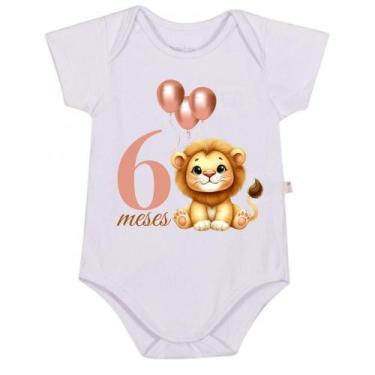 Imagem de Body Mesversário Meninas Bebê Conforto E Charme Para Fotos - Bellvi, R