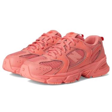 Imagem de New Balance Tênis infantil unissex 530 (criança grande), Vermelho Drift Red/Neo Flame, 20