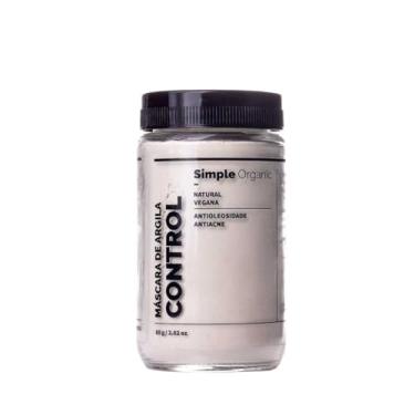 Imagem de Mascara de Argila Control Simple Organic (80g)