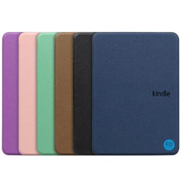 Imagem de Capa Capinha Case para Kindle Paperwhite 12ª Geração e Kindle Colorsoft 7 Polegadas (SA569P, SA568B, SA58CB, SA59CP) com Função Ativa e Desativa Tela e Fecho Magnético - FD Acessórios (Lilás)