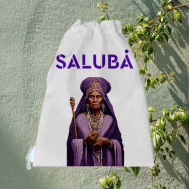 Imagem de Mochila Porta Guia Nanã Orixá Umbanda e Candomblé - Lojas Áurea