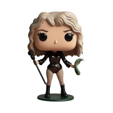 Imagem de Escultura De Menina Cantora Para Mesa, Artesanato Criativo Para Decora