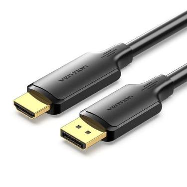 Imagem de Cabo Vention Displayport P/ Hdmi 4K Espelha Expande 5 Metros - Bbacome