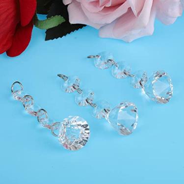 Imagem de Generic Pérolas Acrílicas, Decoração Pendente de Acrílico DIY, Pérola de Bola Transparente Durável para Usar Acrílico para Decoração (Estilo c)