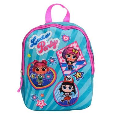 Imagem de Mochila Infantil Escolar Creche Passeio Verde Ladies Party PI3265 - Cl