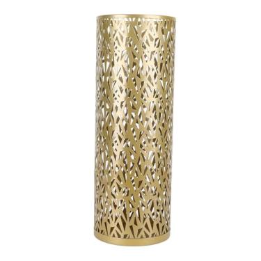 Imagem de lvifloae Suporte de guarda-chuva para entrada, metal, vazado, independente, redondo, guarda-chuva, cesto organizador para casa, hotel, escritório, decoração, ouro, P (grande)