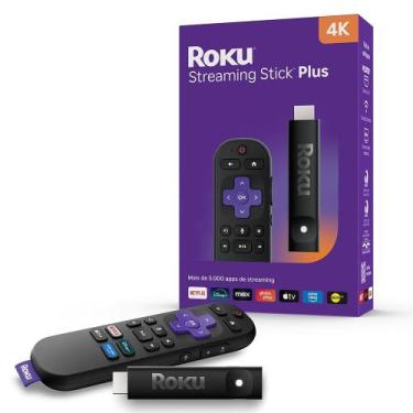 Imagem de Roku Streaming Stick Plus 2025, Dispositivo para TV 4K, com Controle p