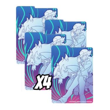 Imagem de Pokemon – Journey Together Cardboard Card Divider – N & Zoroark – Set of 4