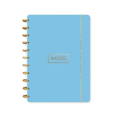 Imagem de Caderno de Disco Flex a Azul A4 com 80 folhas abyara graf (tipo caderno inteligente)