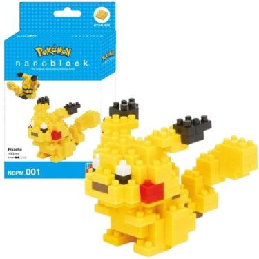 Imagem de Brinquedo Para Montar Pokemon Pikachu Nanoblock