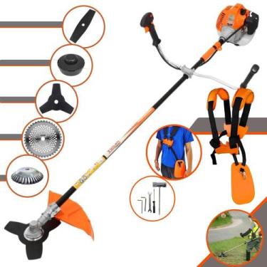 Imagem de Máquina de Cortar Grama Vulcan VR520H À Gasolina 52cc 2,5HP 10.000rpm 