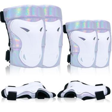 Imagem de Conjunto de equipamentos de proteção: joelheiras Bienbee para mulheres