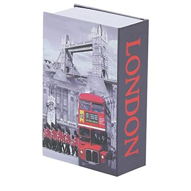 Imagem de Zhjvihx Cofre para Livros, Caixa de Caderneta, Acabamento Fino, Aparência de Material de Texturizado, Adequado para a Maioria das Pessoas Armazenar Itens Importantes