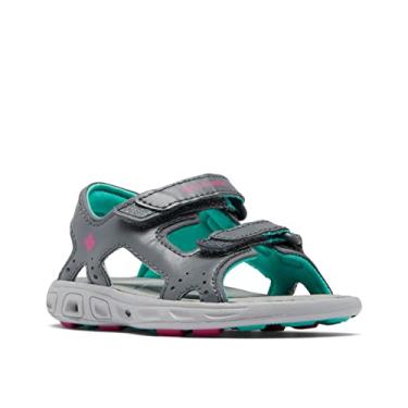 Imagem de Columbia Sandália esportiva unissex Techsun Vent, Grafite/rosa alto, 7 Toddler