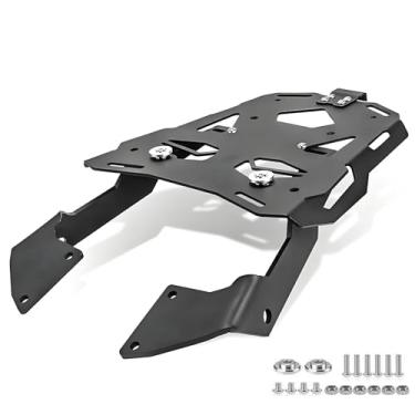 Imagem de Suporte de bagageiro superior para Honda NX400 NX500 CB400X CB500X CB500F CBR500R, suporte de prateleira de armazenamento traseiro de motocicleta universal resistente, fácil de instalar