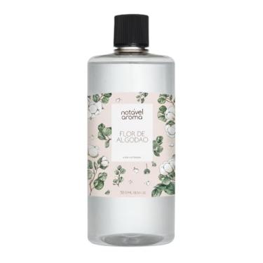 Imagem de Refil Agua Perfumada 500ml Odorizante Aromas de Ambiente Lençol Tecidos (Flor de Algodão)