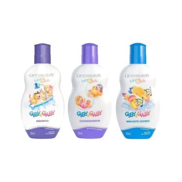 Imagem de Kit Giovanna Baby Giby Sh 200Ml+Cond 200Ml+Sab Liquido 200Ml