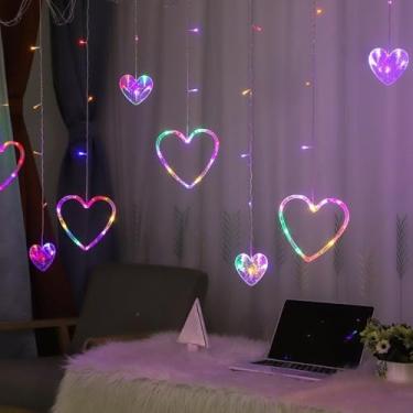 Imagem de Luzes de Natal, Pisca Pisca Natal Branco Quente,10 Metros de Comprimento, 66 Lâmpadas, Iluminação Amarela/Rgb, Recarregável Por Usb, Decoração para Festas de Natal(COLORIDO,110V)